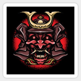 Oni Samurai Sticker